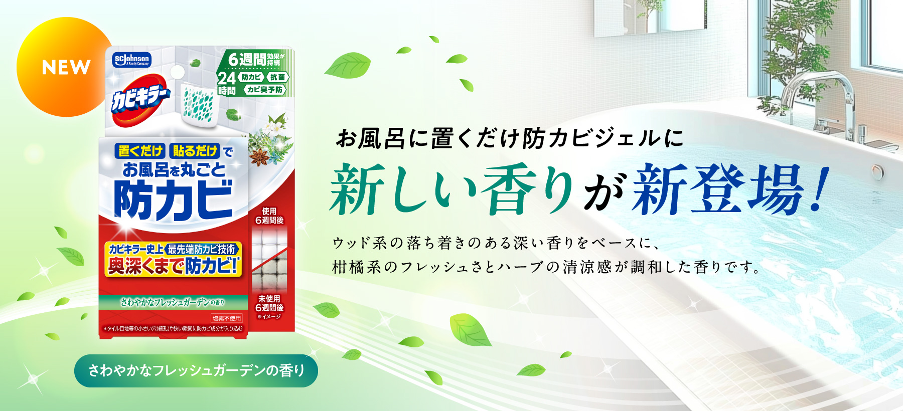 新しい香りが新登場!